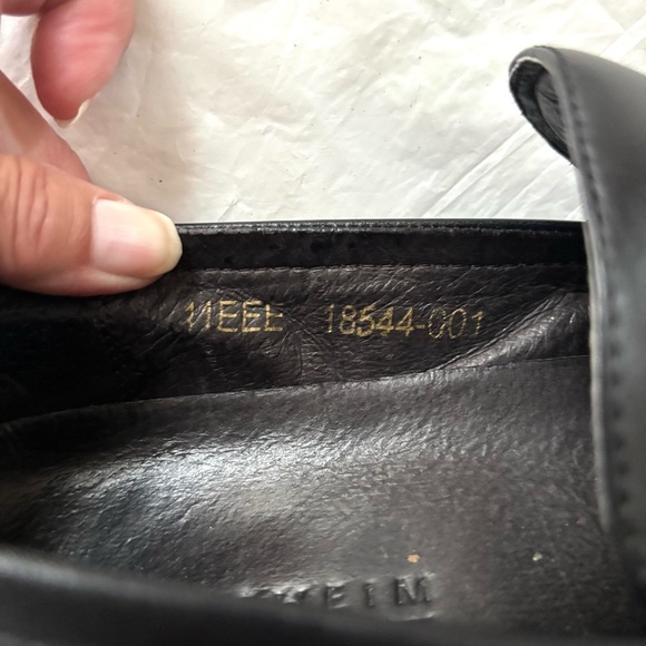 Florsheim Como Black Leather Dress Loafers SZ 11 Worn 1X main image 7